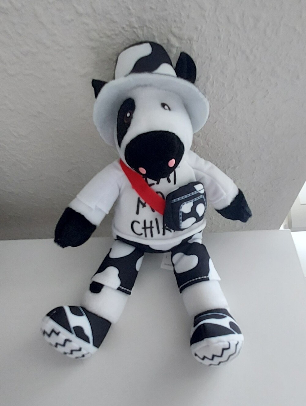 Chick Fil A 2024 Cow Trendsetter Eat Mor Chikin Summer  10" Plush Logo